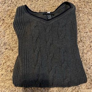 oversized sweater vest